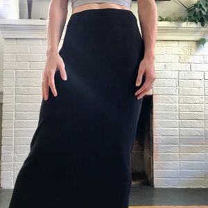 Vintage TSE Cashmere Long Skirt
